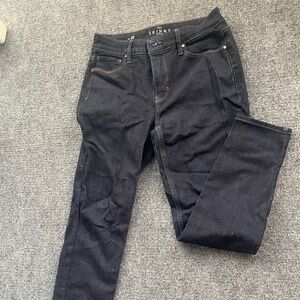 White House black market brand 4petite dark denim jeans
